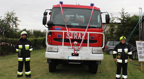 Zdjęcie - wóz strażacki