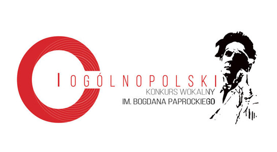 Logo Ogólnopolskiego Konkursu Wokalnego im. Bogdana Paprockiego