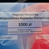 Nagroda Marszałka Wójewództwa Kujawsko - Pomorskiego.