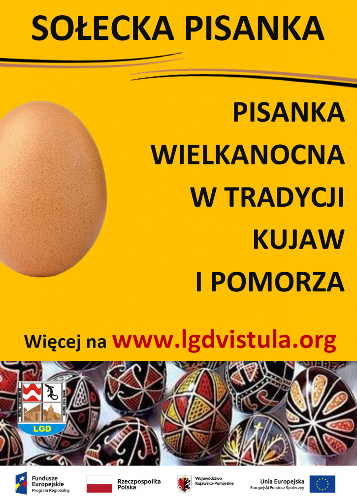 Plakat informacyjny - sołecka pisanka