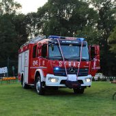 Na zdjęciu nowy wóz strażacki
