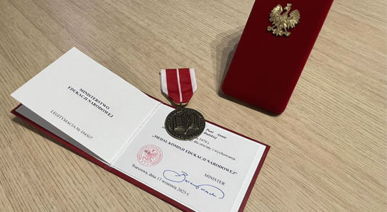 Wyróżnienie dla nauczycieli