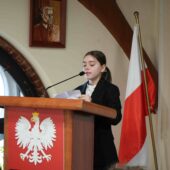 Na zdjęciu uczestnik wydarzenia.