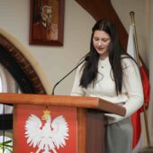 Na zdjęciu uczestnik wydarzenia.