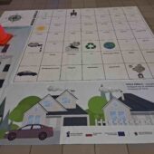 Na zdjęciu gra planszowa