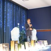 Na zdjęciu Wójt Gminy Lisewo Bartosz Jaworski